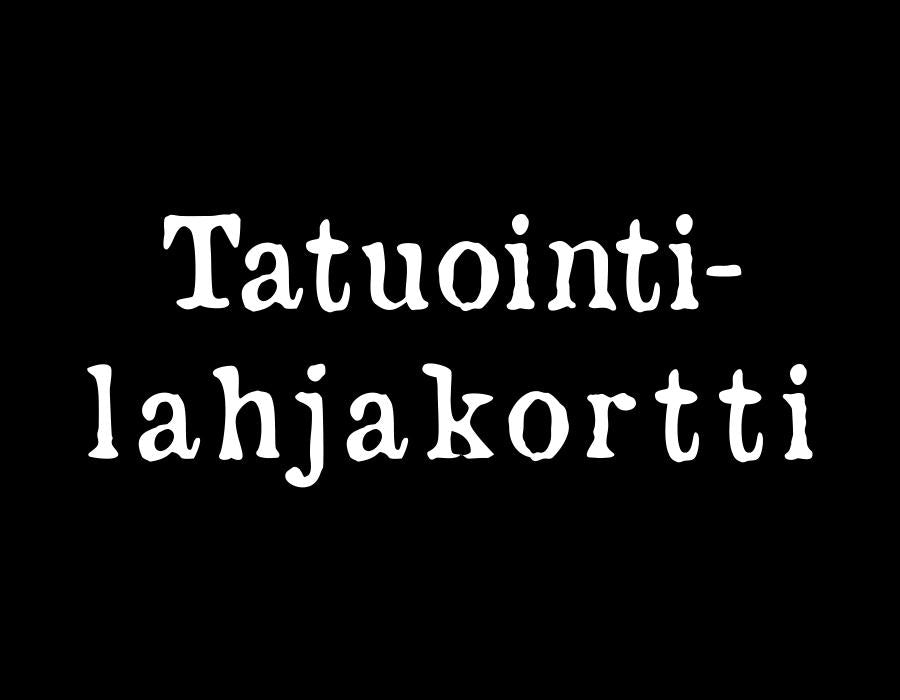 Tatuointilahjakortti